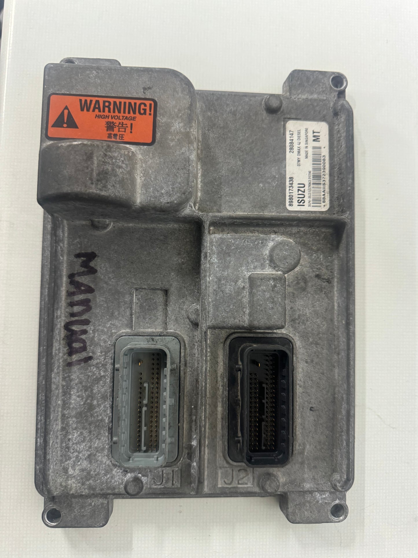 4JJ1/4JJ3 Immobiliser Removal ECU For Engine Conversion and Bench Tuning