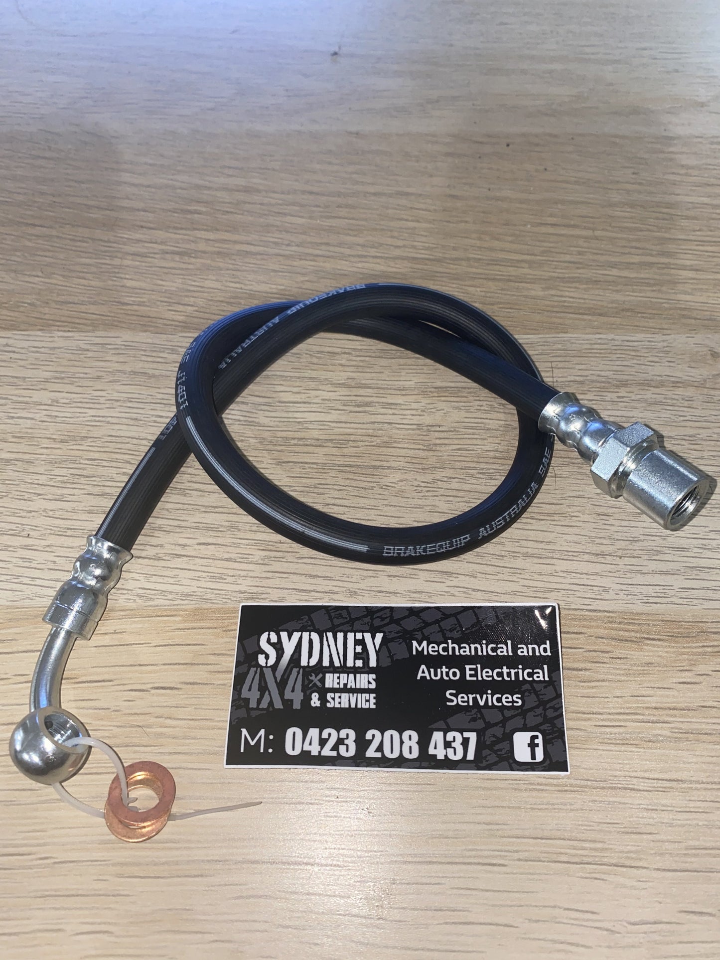 2007-2012 4jj1 Jackaroo slave and dampener bypass/extended clutch fluid line. (Combo)