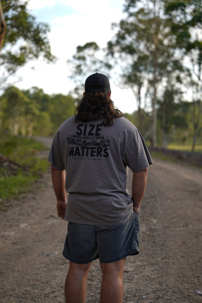 Size Matters Oversized block T-shirt