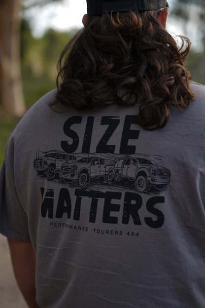 Size Matters Oversized block T-shirt