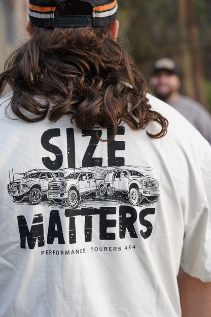 Size Matters Oversized block T-shirt