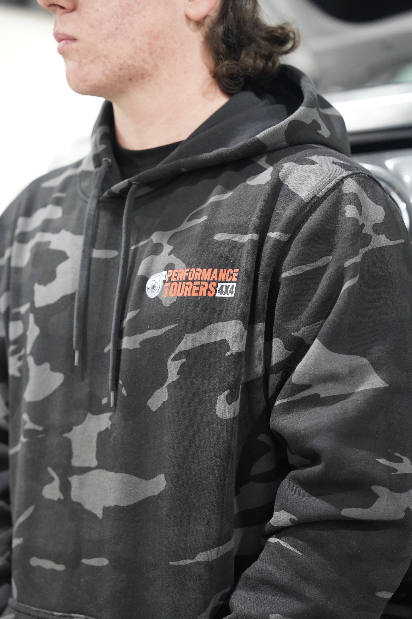 GREY CAMO HOODIE *LIMITED ADDITION