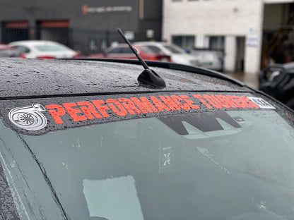 PT4X4 WINDSCREEN BANNERS full length