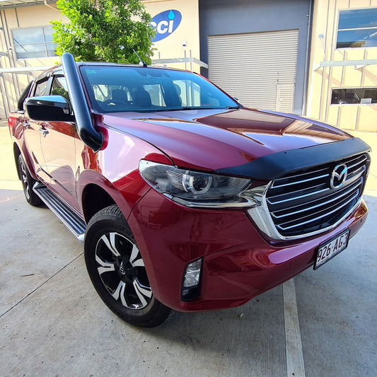 2021+ Mazda BT-50 4" Stainless Steel Snorkel (Short)